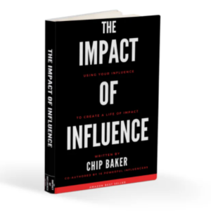 book impact of influence chip baker featuring victor pisano charge up